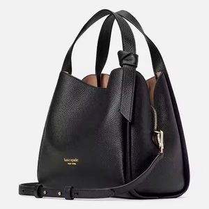 Kate Spade Knott pebbled med crossbody